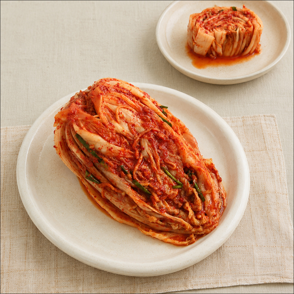 [참식품] 전주찬방 쌈배추로 담근 포기김치 (1kg/3kg/5kg)